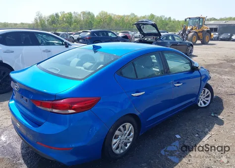 2017 Hyundai Elantra Se from USA, damaged, VIN KMHD74LF6HU144401